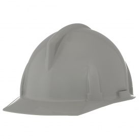 MSA 454722 Topgard Cap Style Hard Hat - 1-Touch Suspension - Gray
