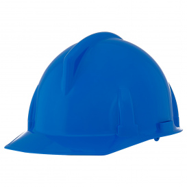MSA 454723 Topgard Cap Style Hard Hat - 1-Touch Suspension - Blue