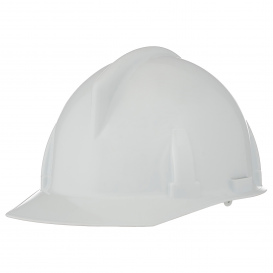 MSA 454728 Topgard Cap Style Hard Hat - 1-Touch Suspension - White