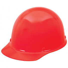 MSA 458702 Skullgard Cap Style Hard Hat - Staz-On Suspension - Red/Orange