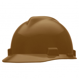 MSA 461180 V-Gard Cap Style Hard Hat - Staz-On Suspension - Tan