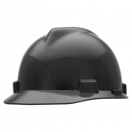MSA 475235 V-Gard Cap Style Hard Hat - Staz-On Suspension - Black