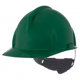 MSA 475383 Topgard Cap Style Hard Hat - Fas-Trac III Suspension - Green