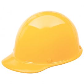MSA 475397 Skullgard Cap Style Hard Hat - Fas-Trac III Suspension - Yellow