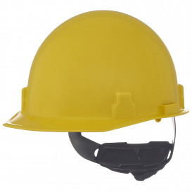 MSA 486959 Thermalgard Cap Style Hard Hat - Fas-Trac Suspension - Yellow