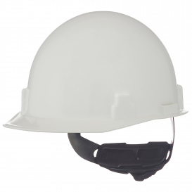 MSA 486960 Thermalgard Cap Style Hard Hat - Fas-Trac Suspension - White