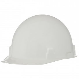 MSA 486965 Thermalgard Cap Style Hard Hat - 1-Touch Suspension - White