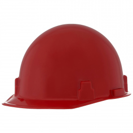 MSA 486968 Thermalgard Cap Style Hard Hat - 1-Touch Suspension - Red