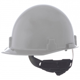 MSA 487677 Thermalgard Cap Style Hard Hat - Fas-Trac Suspension - Gray