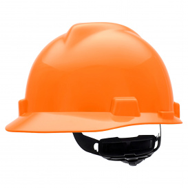 ANSI Type I Hi-Viz Orange One Size Dynamic Safety HP261/31 Whistler Hard Hat with 6-Point Nylon Suspension and Pin Lock Adjustment