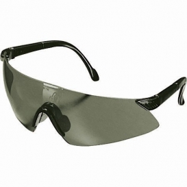 MSA 697517 Luxor Safety Glasses - Black Frame - Gray Lens