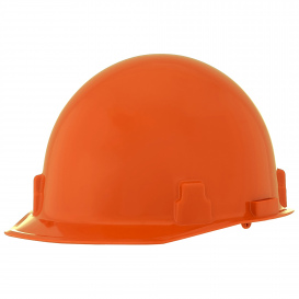 MSA 800359 Thermalgard Cap Style Hard Hat - 1-Touch Suspension - Bright Orange