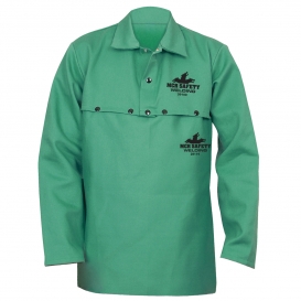 MCR Safety 39100 Limited Flammability Cotton Welding Cape Sleeves with Open Back