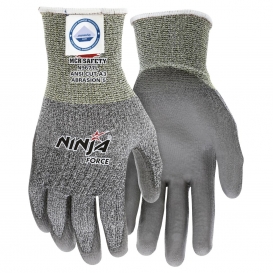 MCR Safety N9677 Ninja Force Gloves - 13 Gauge Dyneema Shell - Polyurethane Coating
