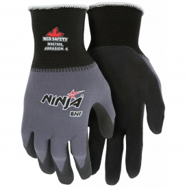 MCR Safety N96790 Ninja BNF Coated Gloves - 15 Gauge Nylon/Spandex Shell