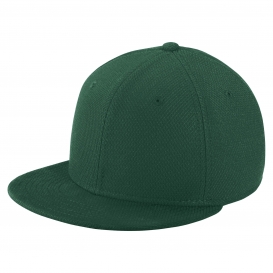 New Era NE304 Youth Original Fit Diamond Era Flat Bill Snapback Cap - Dark Green