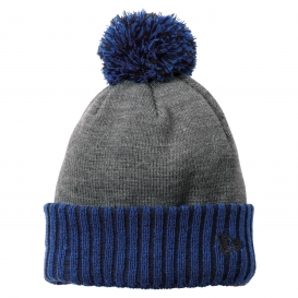 New Era NE904 Colorblock Cuffed Beanie - Royal/Heather Grey