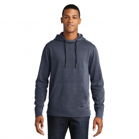 New Era NEA510 Tri-Blend Fleece Pullover Hoodie - True Navy Heather