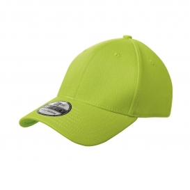 New Era NE1000 Structured Stretch Cotton Cap - Cyber Green