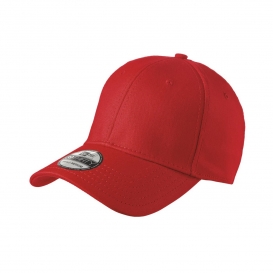 New Era NE1000 Structured Stretch Cotton Cap - Scarlet Red
