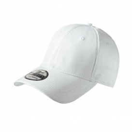 New Era NE1000 Structured Stretch Cotton Cap - White