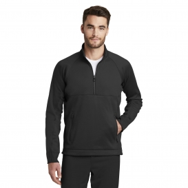 New Era NEA523 Venue Fleece 1/4-Zip Pullover - Black