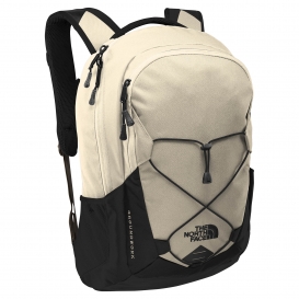 The North Face NF0A3KX6 Groundwork Backpack - Rainyday Ivory/Dark Heather/TNF Black