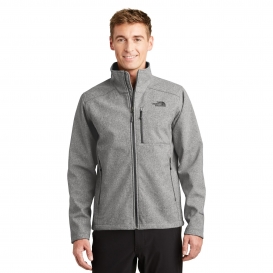 The North Face NF0A3LGT Apex Barrier Soft Shell Jacket - Medium Grey Heather