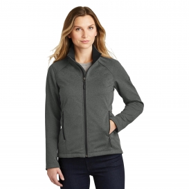 The North Face NF0A3LGY Ladies Ridgeline Soft Shell Jacket - Dark Grey Heather