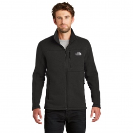 The North Face NF0A3LH7 Sweater Fleece Jacket - Black Heather