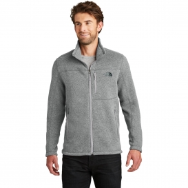 The North Face NF0A3LH7 Sweater Fleece Jacket - Medium Grey Heather