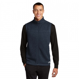 The North Face NF0A47FA Sweater Fleece Vest - Urban Navy Heather