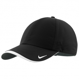 Nike 429467 Dri-FIT Swoosh Perforated Cap - Black