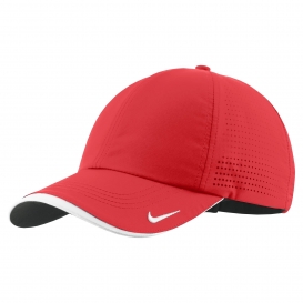 Nike 429467 Dri-FIT Swoosh Perforated Cap - University Red