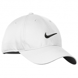 Nike 548533 Dri-FIT Swoosh Front Cap - White/Black