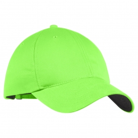 Nike 580087 Unstructured Twill Cap - Mean Green
