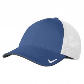 Nike 889302 Mesh Back Cap II - Meteor Blue/White