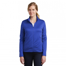 Nike NKAH6260 Ladies Therma-FIT Full-Zip Fleece - Game Royal