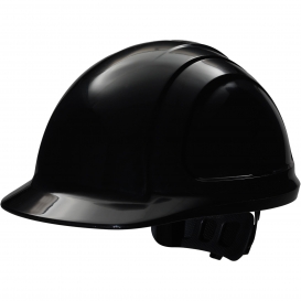 Honeywell N10R110000 North Zone Hard Hat - Ratchet Suspension - Black