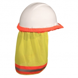 Radians NSG Self Extinguishing Hard Hat Neck Shade - Yellow/Lime