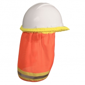 Radians NSO Self Extinguishing Hard Hat Neck Shade - Orange