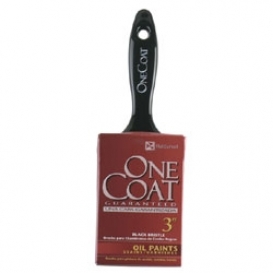 Rubberset One Coat Black China Bristle Brush Trim