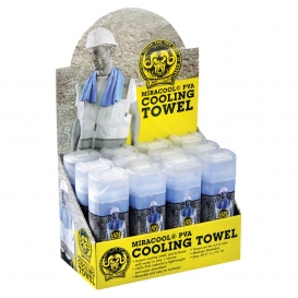 OccuNomix 931-12DBL MiraCool PVA Cooling Towel Display - 12 Count