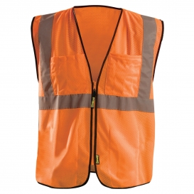 OccuNomix ECO-GCS Type R Class 2 Value Mesh Surveyor Safety Vest - Orange