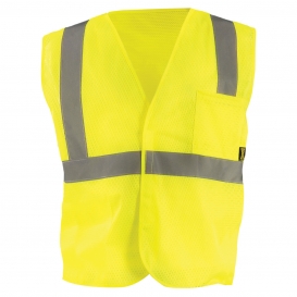 OccuNomix ECO-IM Type R Class 2 Value Mesh Safety Vest - Yellow/Lime