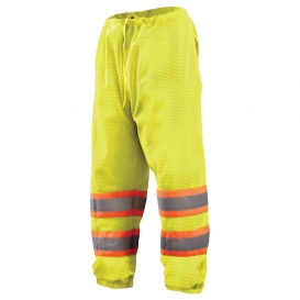 OccuNomix ECO-TEM2T Class E Two-Tone Mesh Safety Pants