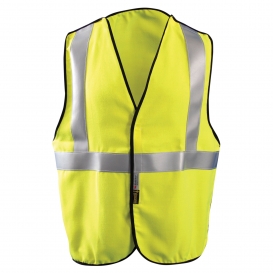 OccuNomix FR-VM1312 Type R Class 2 Premium Break-Away Solid Safety Vest