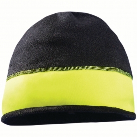 OccuNomix LUX-RFB Reversible Fleece Beanie - Yellow/Lime