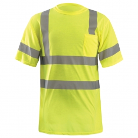 OccuNomix LUX-SSETP3 Type R Class 3 Wicking Safety T-Shirt