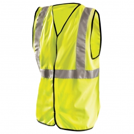 OccuNomix LUX-SSG Classic Solid Safety Vest - Yellow/Lime
